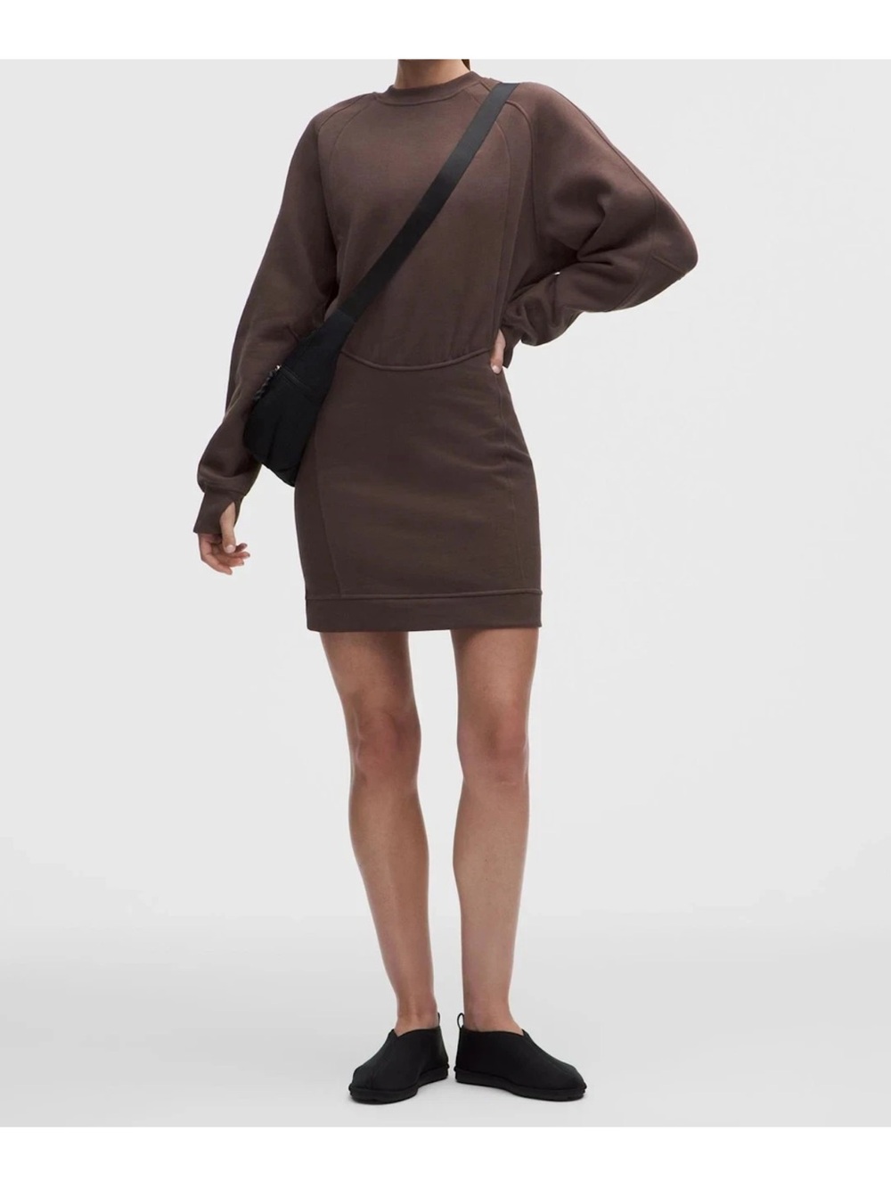 lululemon athletica Men’s Crewneck Sweater - Dark Brown